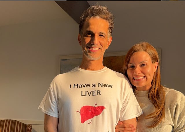 Shanira Blanco celebra el visto bueno del transplante de su esposo luego de seis meses postoperatorio