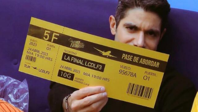 Este es el primer finalista de “La casa de los famosos 3″
