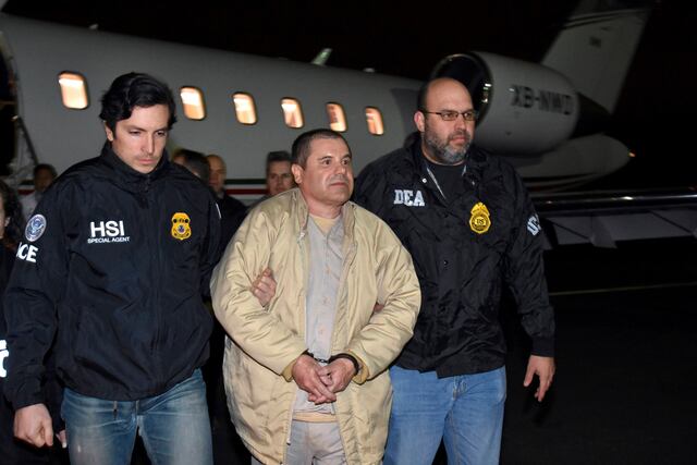 Así reaccionó: El Chapo Guzmán al ver a sus hijas por primera vez desde que se inició su juicio