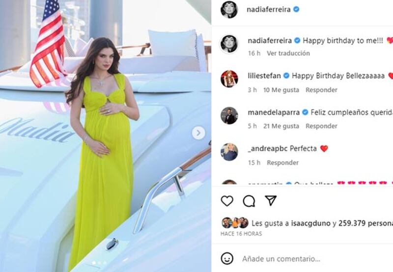La modelo recibió un lujoso yate de cumpleaños por parte de Marc Anthony