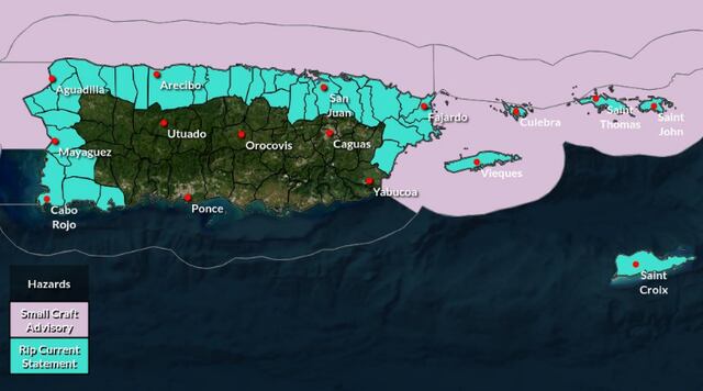 Peligrosas las condiciones marítimas y costeras durante esta semana