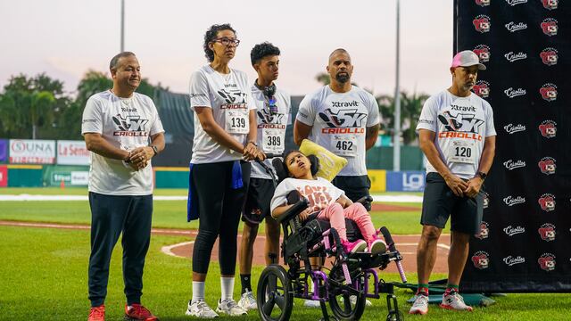 Fundación de Alex Cora realiza 5K a beneficio de niña con parálisis cerebral y microcefalia