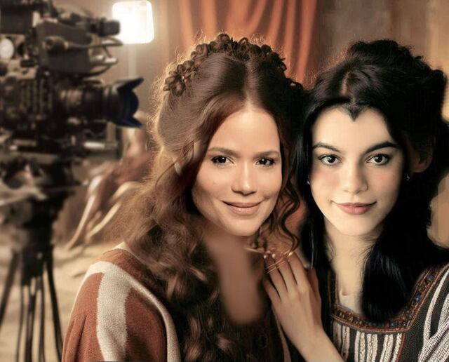 Joann Polanco y su hija trabajan juntas en el cortometraje “Queen Esther: After Saving Her People”