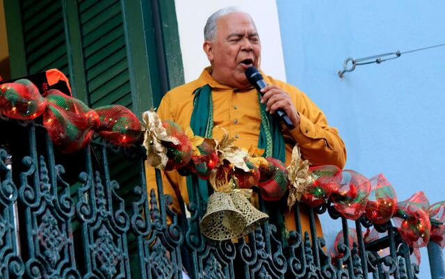 Danny Rivera regresa a cantar al balcón de la Fundación Nacional para la Cultura Popular