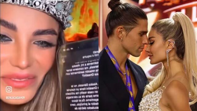 Aleska acepta que le preguntó a Chat GPT sobre Luca: “Es el típico narcisista encantador”