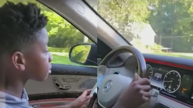 Niño condujo un auto para llevar de emergencia a su abuela al hospital en Estados Unidos
