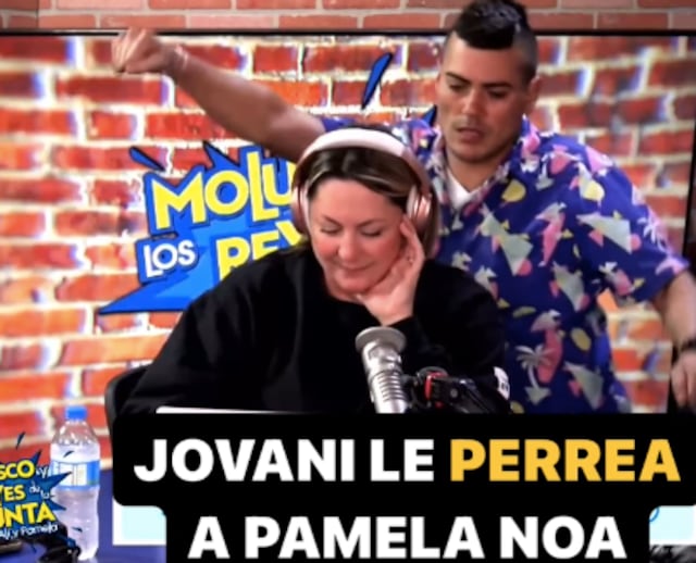 Pamela Noa se muestra incómoda por baile de Jovani Vázquez