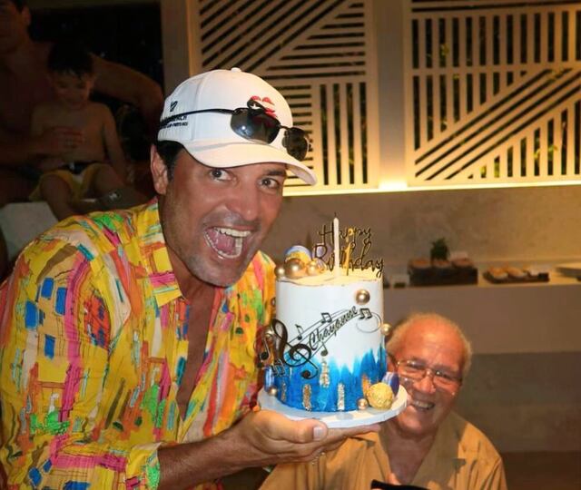 Chayanne celebra su cumpleaños lleno de amor y buenas energías