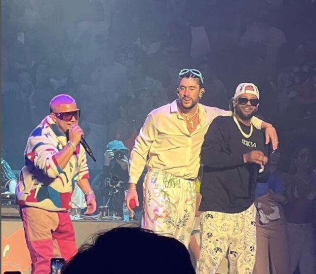 Randy sufrió un “fuerte picor” en medio del concierto de Bad Bunny
