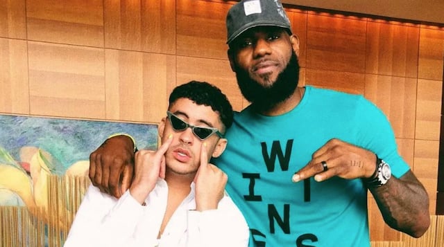 LeBron James confirma que está en Puerto Rico para ver a Bad Bunny en concierto