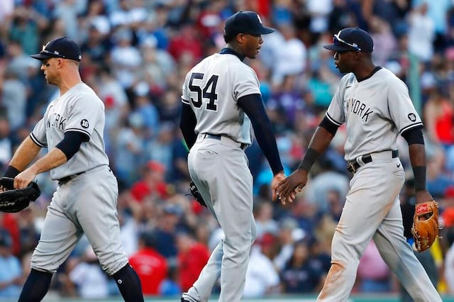 Con rally en la 8va, Yanquis frenan a Medias Rojas