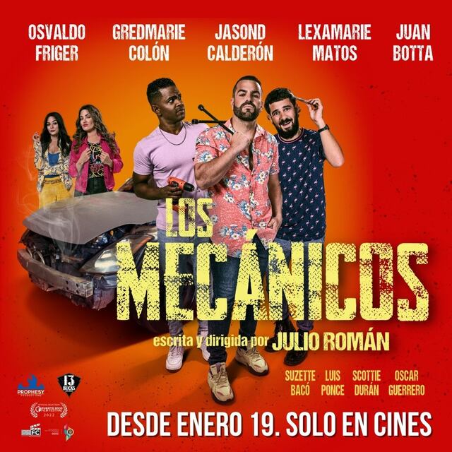 Película puertorriqueña “Los Mecánicos” estrena este jueves en cines locales