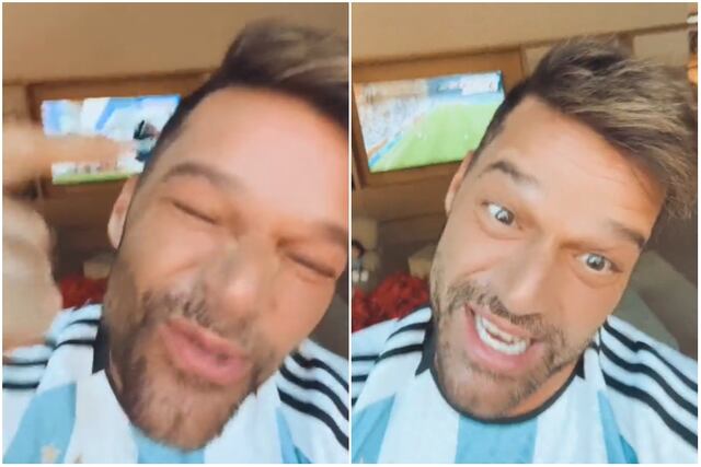 Artistas celebran el triunfo de Argentina en la Copa Mundial de la FIFA