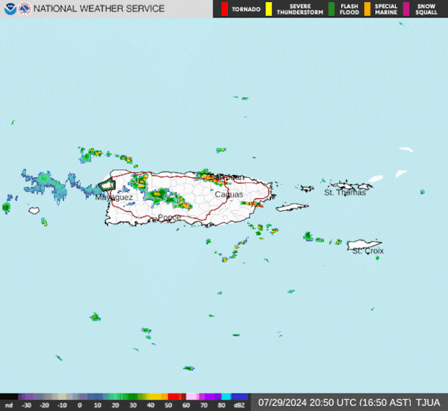 Emiten avisos de inundaciones para varios pueblos al rededor de la Isla