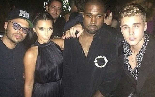 FOTOS: Kim Kardashian sale de fiesta con Justin Bieber