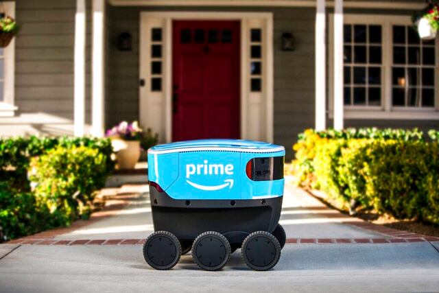 Amazon entregará paquetes con robots autónomos en California