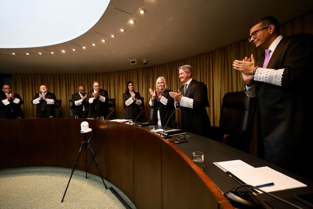 Tribunal Supremo celebra sesión especial por retiro del juez asociado Edgardo Rivera García