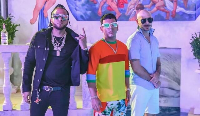 Tito El Bambino se pega a Pitbull y a El Alfa