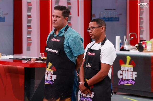 Entre lágrimas Normando Valentín se despide de Super Chef Celebrities