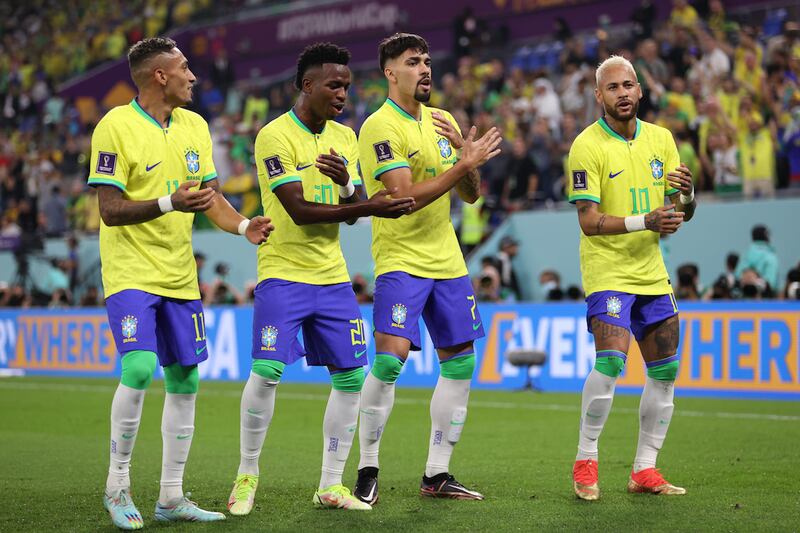 Gol de Vinicius baile