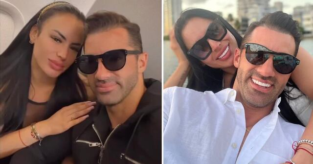 Toni Costa y Evelyn Beltrán se muestran en un vídeo cabalgando en la playa