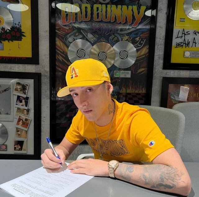 Sello discográfico de Bad Bunny firma al cantante chileno “Pailita”