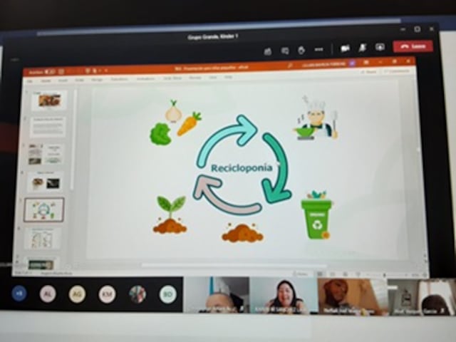Estudiantes de escuela en San Juan aprenden sobre reciclaje de residuos orgánicos