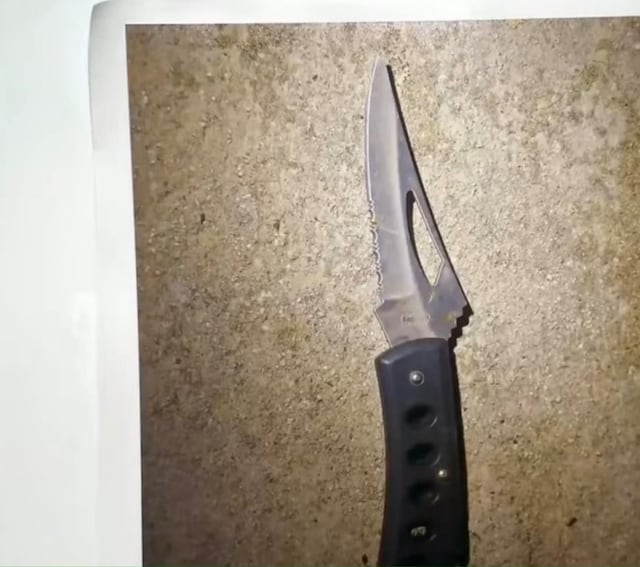Vea las fotos: admiten imágenes de cuchilla hallada cerca de casa vinculada al caso de Elvia Cabrera
