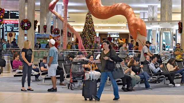 Los viajes navideños transcurren con normalidad, aunque Southwest Airlines registra interrupciones