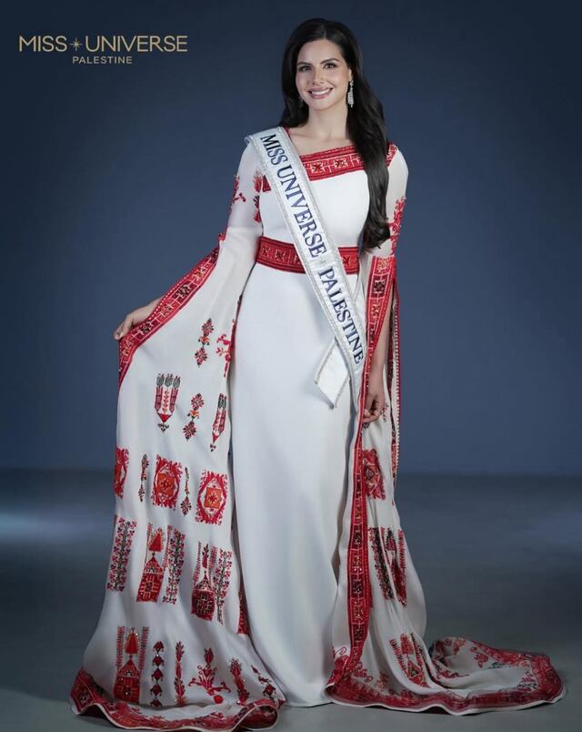 Designan a la primera Miss Palestina para competir en Miss Universo 2025 en Tailandia