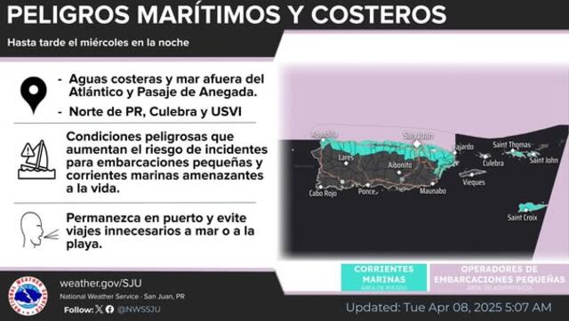 Tiempo lluvioso y vientos leves para este martes