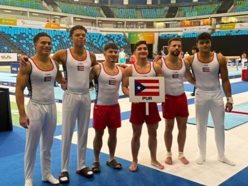 Gimnastas.