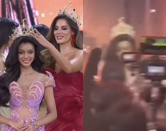 Director de Myanmar le arrebata corona a su candidata tras final de Miss Grand International 2024