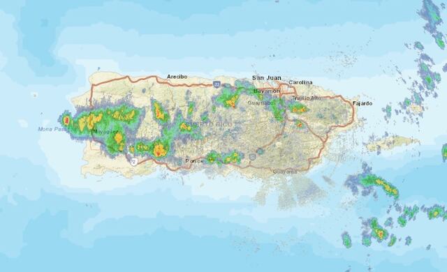 Emiten advertencia de inundaciones para municipios de la zona oeste
