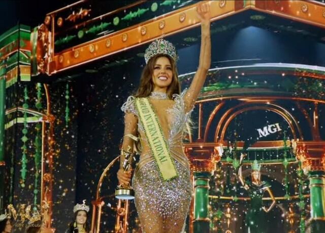 Luciana Fuster de Perú gana Miss Grand International 2023