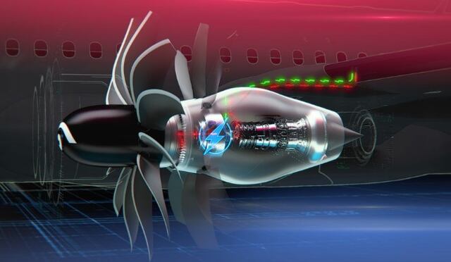 La NASA trabaja en un revolucionario motor híbrido para aviones que podría disminuir drásticamente el consumo