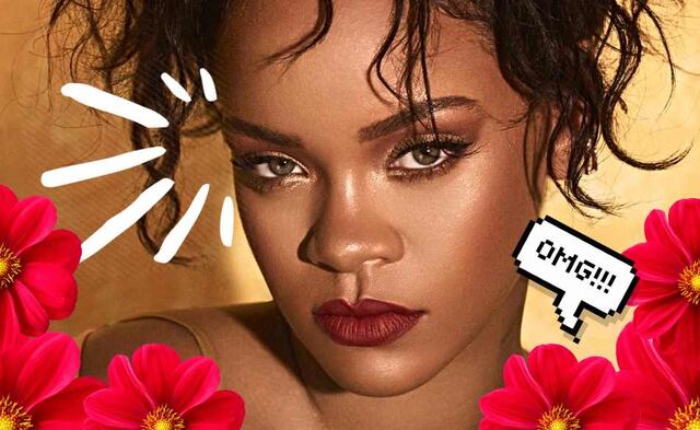 Rihanna trajo de vuelta las cejas noventas y así reaccionó internet