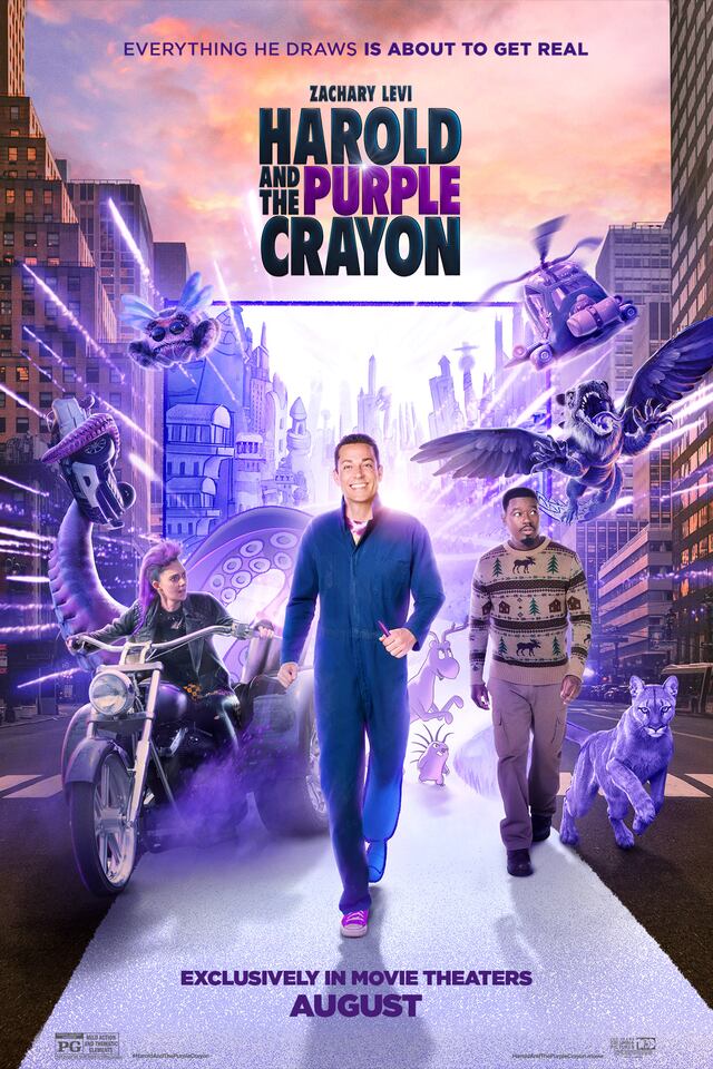 Estrenan trailer de la película “Harold and the Purple Crayon”