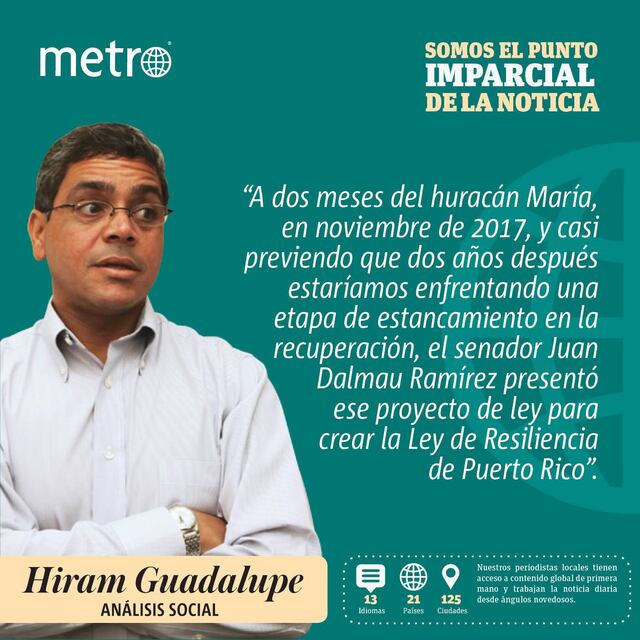Urge plan de resiliencia