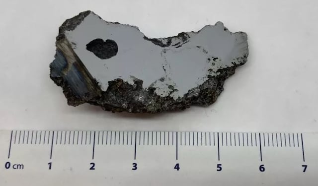 Encuentran dos minerales nunca antes vistos en la Tierra dentro de un meteorito