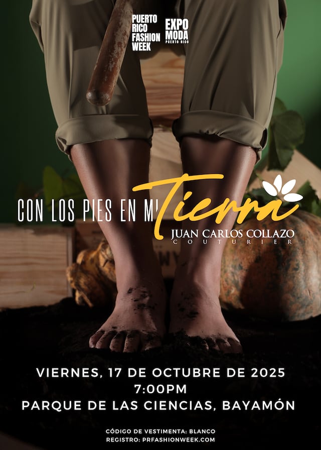 Juan Carlos Collazo presenta su nueva colección “Con los Pies en Mi Tierra”
