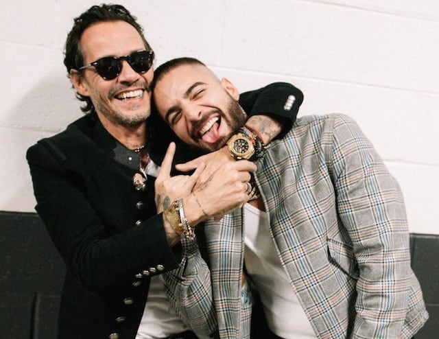 Marc Anthony rompe su amistad con Maluma, el colombiano lo dejó plantado en un ensayo