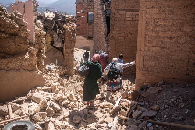 Réplica remece Marruecos mientras los rescatistas buscan sobrevivientes