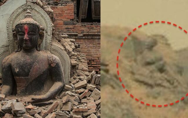¿Un Dios marciano? Aficionados OVNI descubren estatua "religiosa"