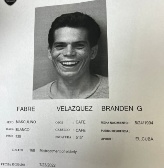 Cargos contra hombre por golpear a su padre en Camuy