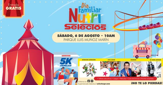 Día familiar y de sana nutrición en el Parque Luis Muñoz Marín