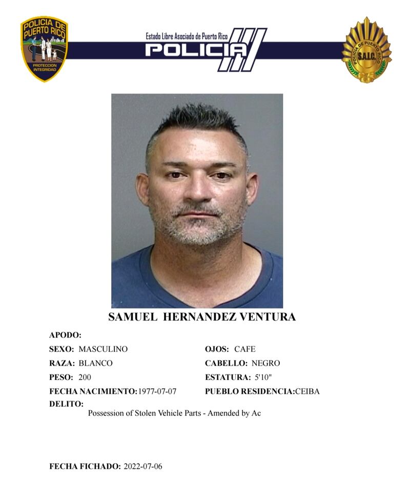 Samuel Hernández Ventura cuenta con expediente criminal.
