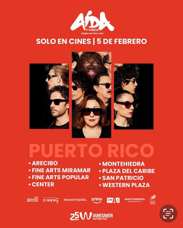 Carmen Machi, Paco León y Canco Rodríguez visitarán Puerto Rico para la premiere del filme “Aída y Vuelta”