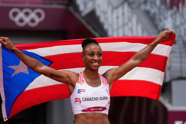 Jasmine Camacho-Quinn gana medalla de bronce en el Campeonato Mundial de Atletismo