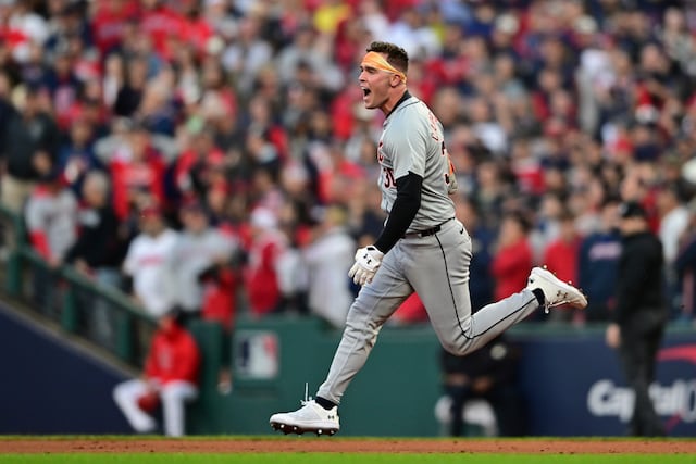 Jonrón de Carpenter asegura triunfo 3-0 de Tigers ante Guardians y empatan serie
